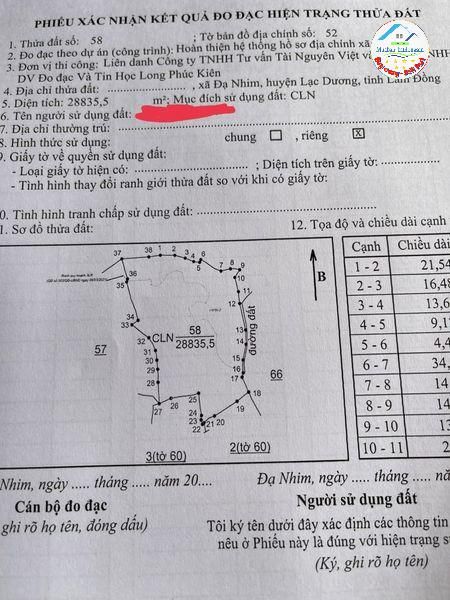 • HÓT ! CHÍNH CHỦ CẦN BÁN GẤP LÔ ĐẤT LẠC DƯƠNG - LÂM ĐỒNG /3 HECTA