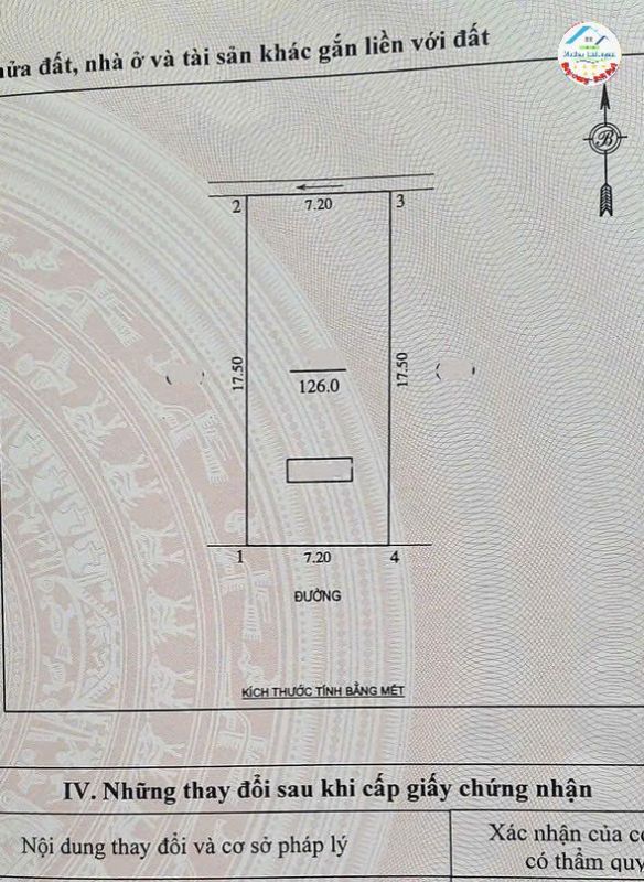 Bán 126m2 đất đẹp khối 7 Quán Bàu. Gần đường Ngô Gia Tự - đường 72M