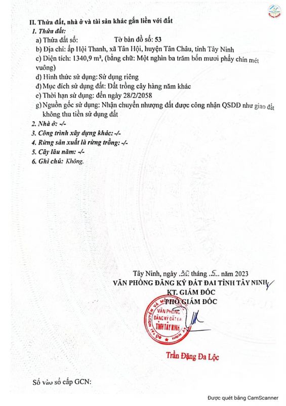Bán Đất Âp Thành Nam,Xã Tân Hội,Giá 850 Triệu Đồng