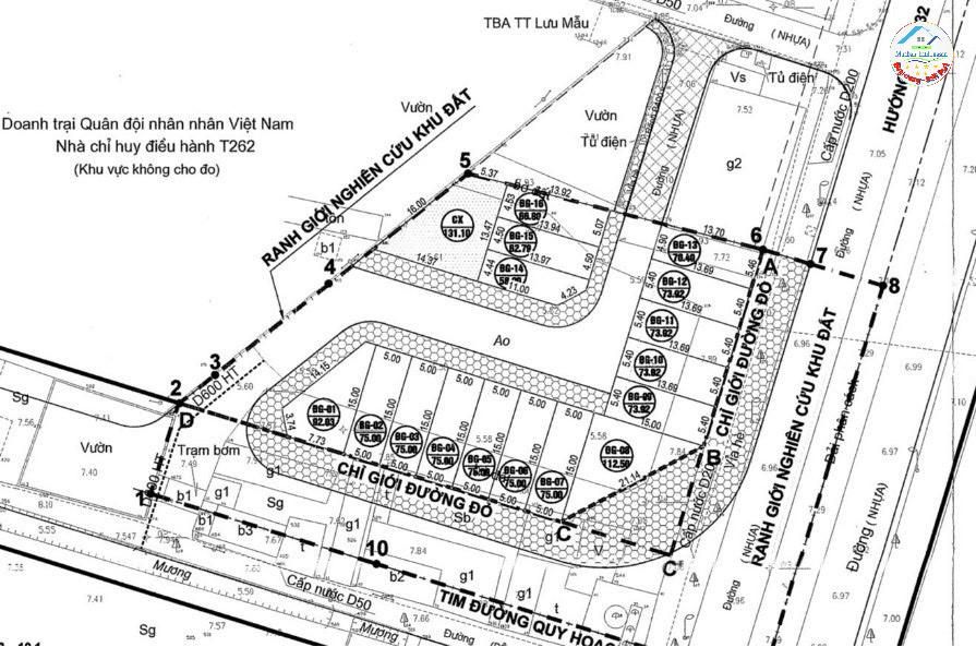 BÁN ĐẤT ĐẤU GIÁ KHU ĐỒNG SÀNH 58M2, 66M2, 75M2 VÀ 82M2