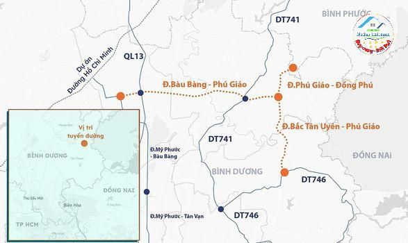 Bán đất mặt tiền Tạo lực  bàu bàng phú giáo 1,300m2