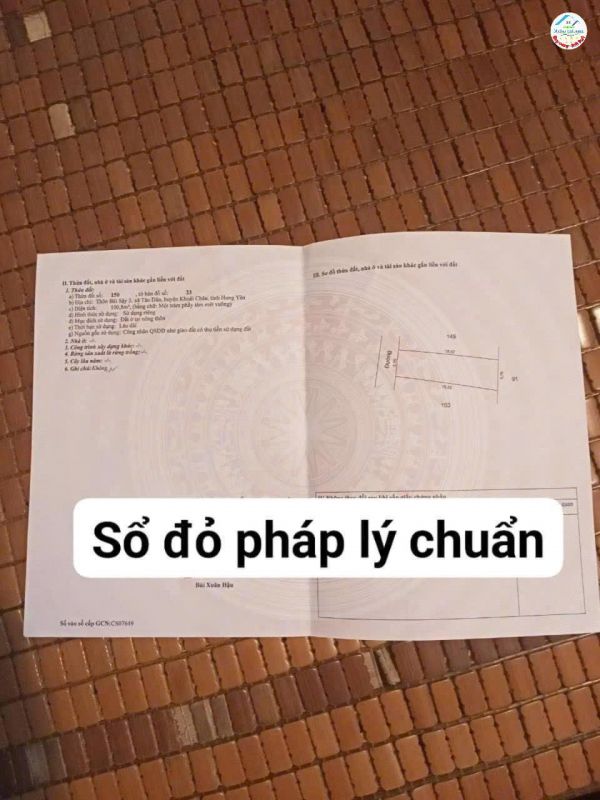 Bán đất Tấn Dân Khoái Châu diện tích 100m mặt tiền hơn 5m đường oto thông giá đầu tư