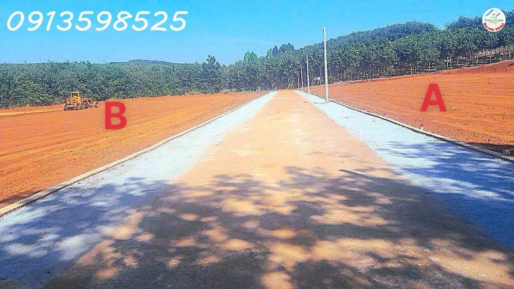 Bán Đất Trung Tâm Huyện, 250m2, sổ sẵn 100m2 thổ cư, 280tr ngân hàng cho vay 1 nửa