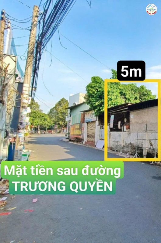 Bán lô đất Mặt Tiền Trương Định, vị trí siêu đẹp, ít khi bán, giá chỉ 10,9 tỷ