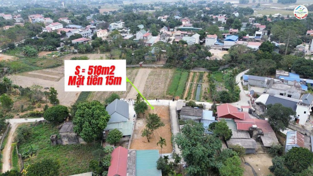 Nhà đất bán Lương Sơn, Hòa Bình | 518m2 - 2.65 Tỷ/Tổng diện tích