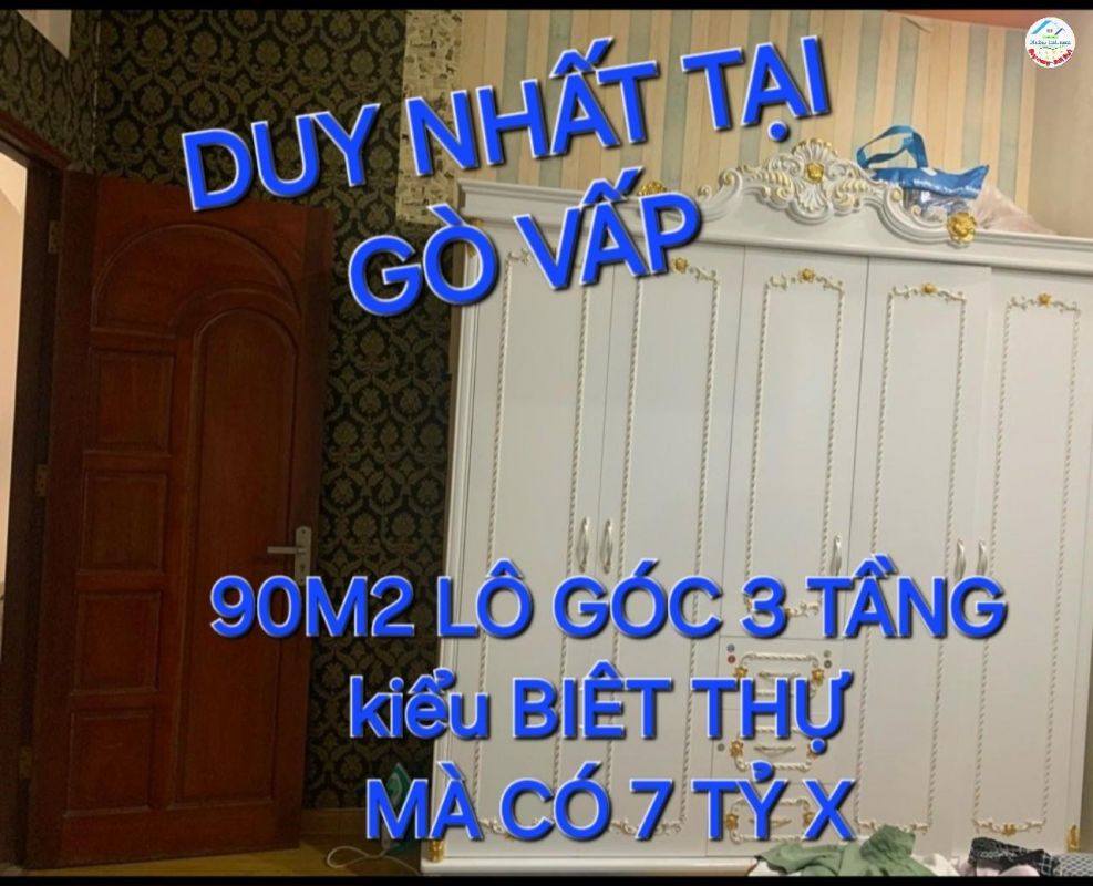 Biệt Thự Lô Góc 3 tầng 92m2 7tỷx Phạm Văn Chiêu Gò Vấp TPHCM - 0333984888