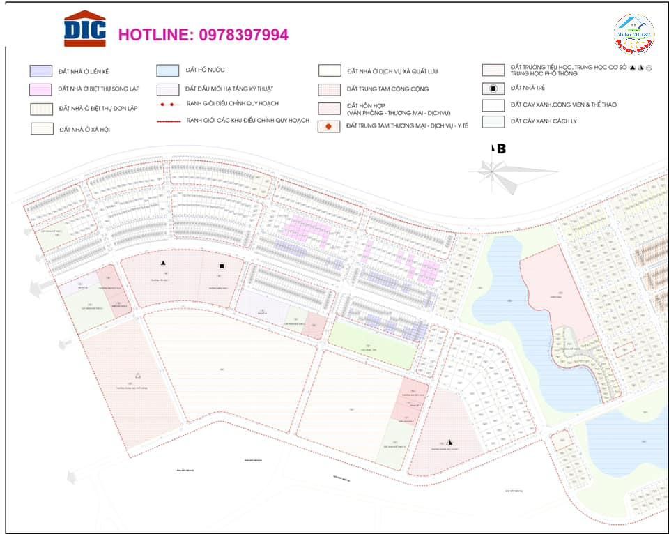 Cần bán đất nền sổ đỏ Khu Nam Đầm Vạc, Bắc Đầm Vạc, Nam Vĩnh Yên