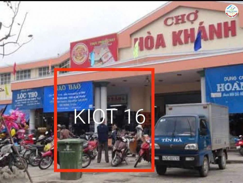 Cần bán Kiot số 16 chợ Hoà Khánh, lô Đôi ngay cổng chính 2 mặt tiền tại Đà Nẵng