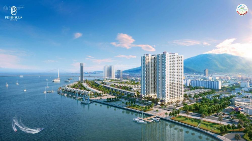 căn hộ 2PN 63 m2 Căn hộ Peninsula, view sông Hàn, trung tâm Đà Nẵng