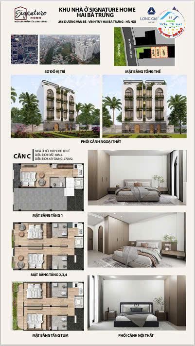 Chính chủ bán căn C - Signature Home Dương Văn Bé - phường Vĩnh Tuy - Hai Bà Trưng – Hà