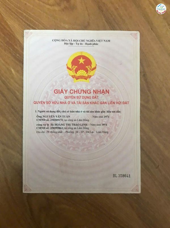 Chính chủ bán lô đất đẹp đường Trần Khánh Dư, phường 8, TP.Đà Lạt