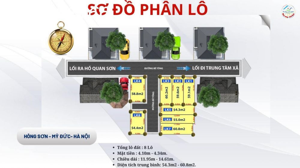 Chính chủ cần 55m full thổ cư, giá 540tr, tại Hồng Sơn- Mỹ Đức- Hà Nội