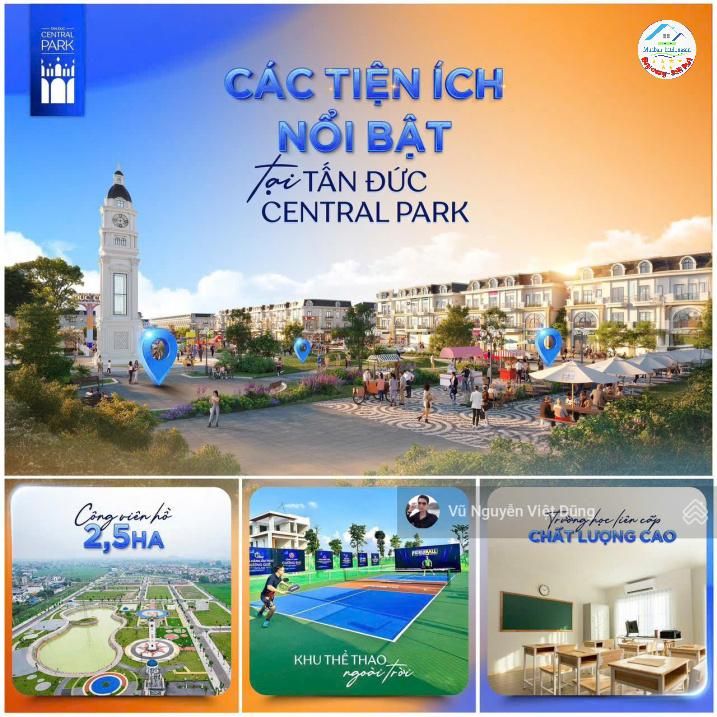 Chính chủ cần chuyển nhượng lô đất 100m2 dự án Tấn Đức Central Park giá tốt đầu tư lợi