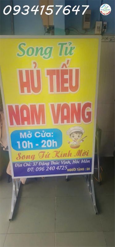 Chính chủ cần sang quán hủ tiếu Nam Vang giá 75 triệu – 37 Đặng Thúc Vịnh, Hóc Môn, HCM