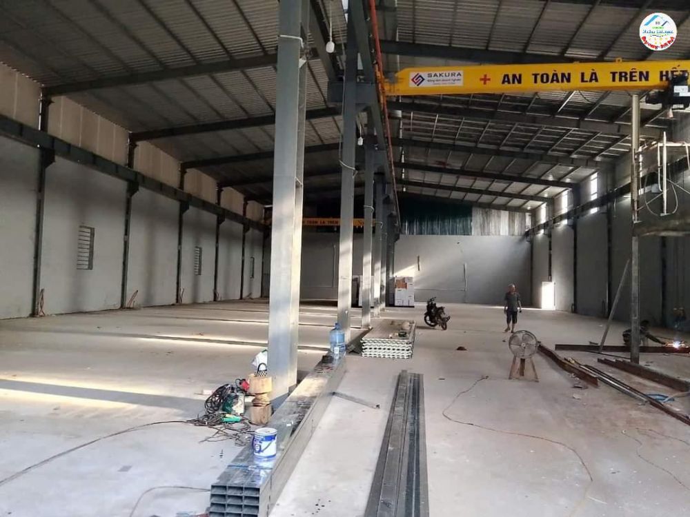 Cho thuê kho xưởng tại KCN Thanh Oai , Hà Nội. Diện tích 1200m khung Zamil cao 12m PCCC đầy đủ