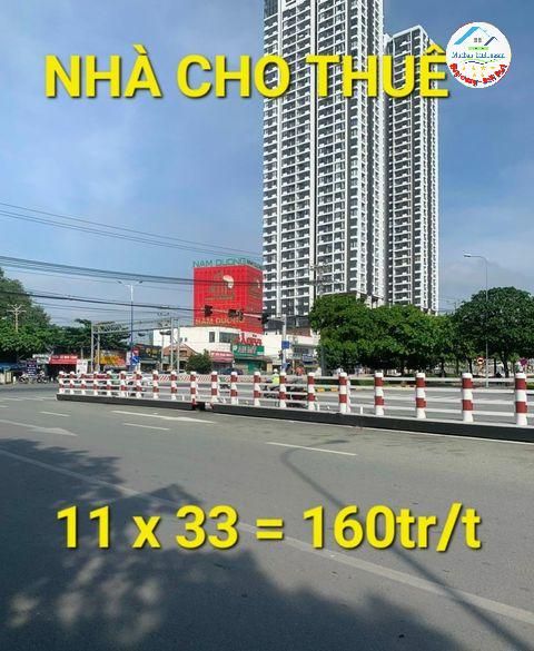 Cho thuê Nhà 308m2 6 tầng 100tr/t QL13 Thuận An Bình Dương