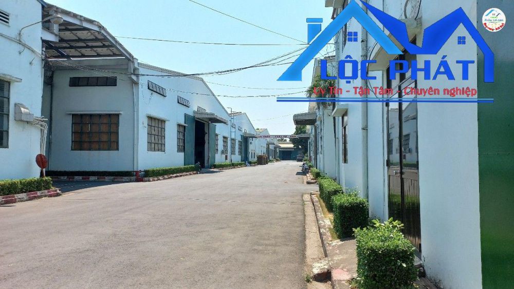 Cho thuê xưởng kcn Biên Hòa 6.300 m2 chỉ 3,8 usd/m2