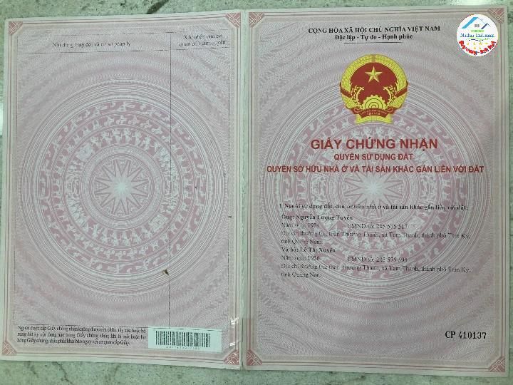 ĐẤT ĐẸP –GIÁ TỐT - CHÍNH CHỦ CẦN BÁN GẤP LÔ ĐẤT 3 MẶT TIỀN tại Xã Tam Thanh, TP Tam Kỳ, Quảng Nam