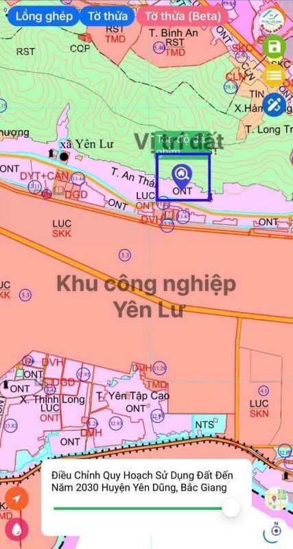 Đất ven kcn yên lư yên dũng bắc giang giá hơn 1 tỷ . cụ thể thôn yên tập yên lư yên dũng bắc giang