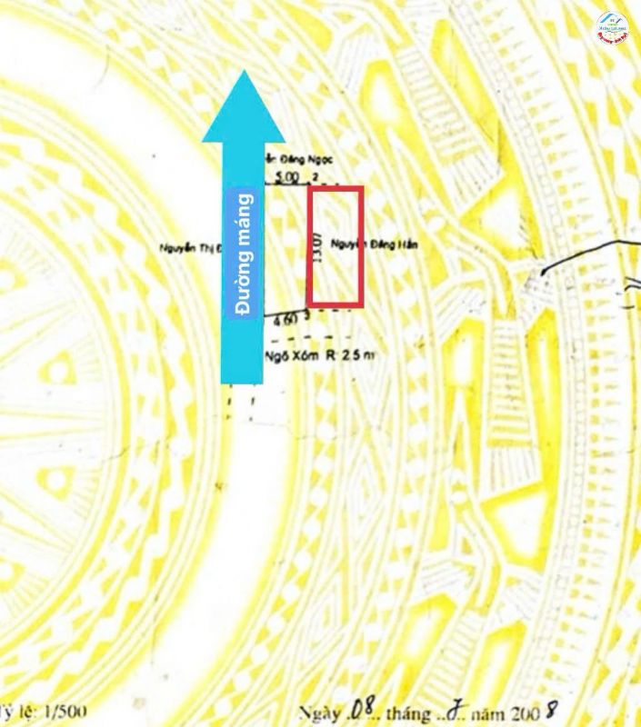 Mặt đường Máng Nước, Thuỷ Nguyên 1 lô góc siêu VIP.
DT: 130m2. Ngang 13m tuyệt đẹp chỉ