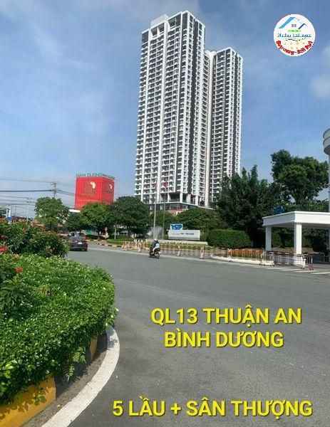 Nhà Cho Thuê 308m2 6 tầng 100tr/t Thuận Giao Thuận An Bình Dương