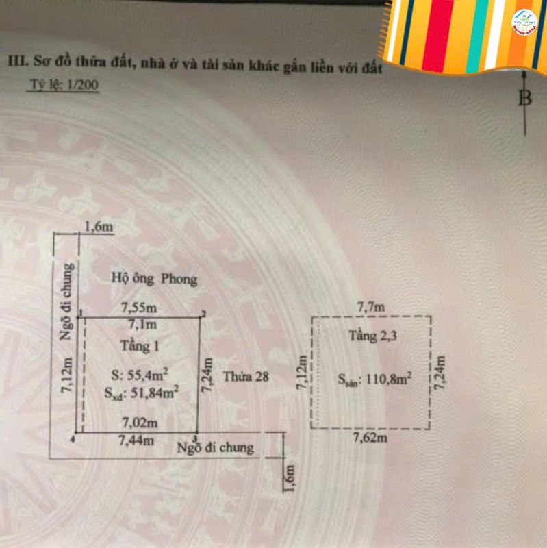 Nhà Ngô Gia Tự 55m 4 tầng lô góc, sát mặt đường, GIÁ 3.95 tỉ gần Cầu Rào