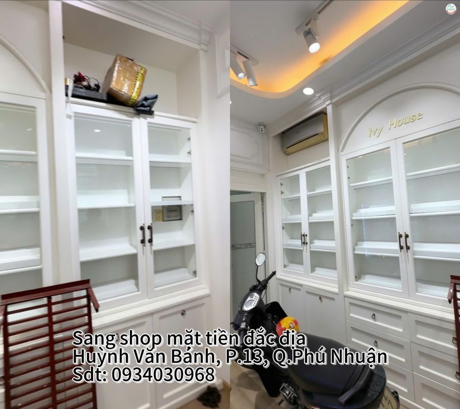 Quận Phú Nhuận – MT Huỳnh Văn Bánh ! Sang Rẻ MB Shop Decor Đẹp, Sẵn Full Nội