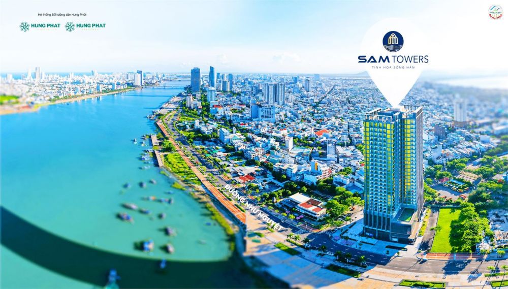 QUỸ CĂN CUỐI CÙNG TỪ CĐT - CĂN HỘ SAM TOWERS TRỰC DIỆN SÔNG HÀN - NGÂN HÀNG CHO VAY 85% -