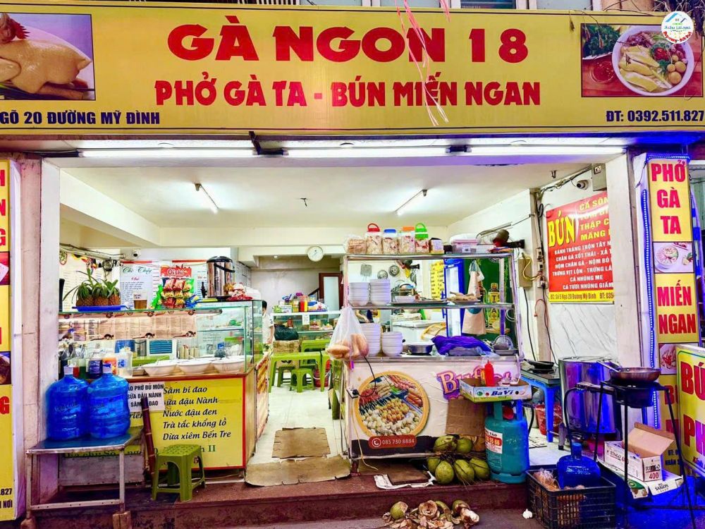 SANG NHƯỢNG QUÁN BÚN PHỞ - ĐỒ ĂN VẶT TẠI NGÕ 20 ĐƯỜNG MỸ ĐÌNH, NAM TỪ LIÊM, HÀ NỘI