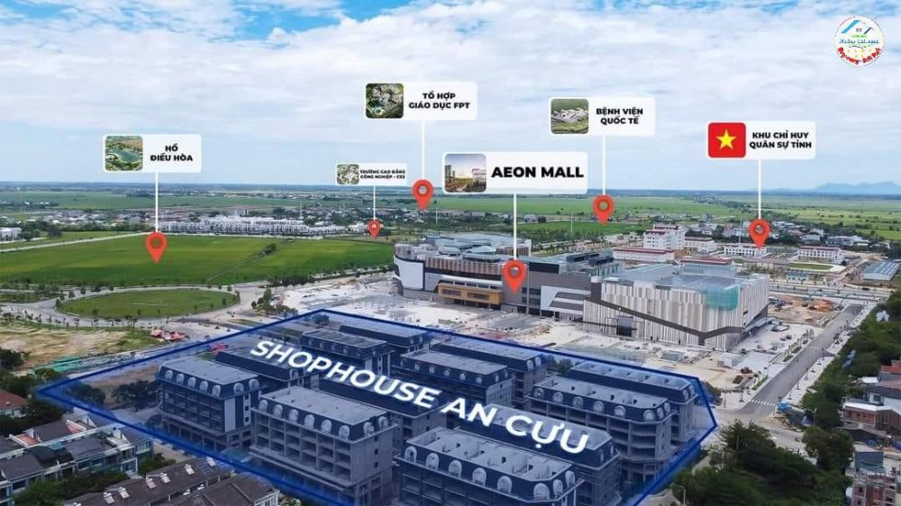 SHOPHOUSE AN CỰU CITY, AN ĐÔNG ĐỐI DIỆN AEON MALL – 15,X TỶ