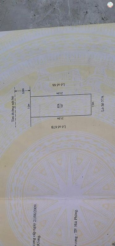 Siêu phẩm 147m2 ngang 7m đường 10m Bãi Huyện, An Đồng, An Dương