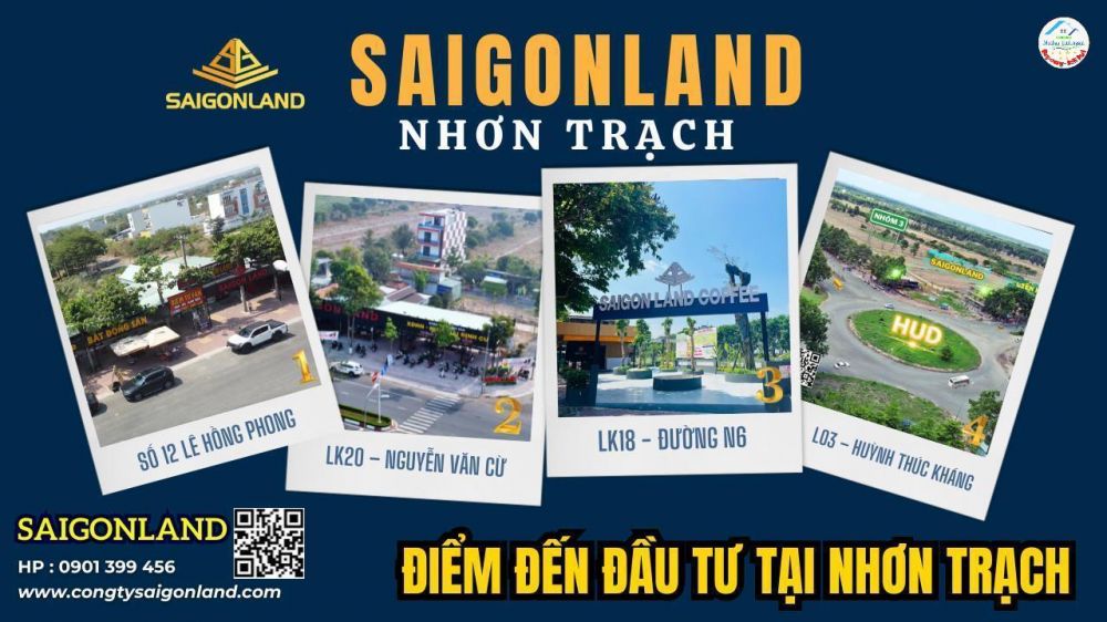 Tại sao Đất nền dự án Hud Nhơn Trạch luôn thu hút nhà đầu tư ? - Liên hệ ngay Saigonland.